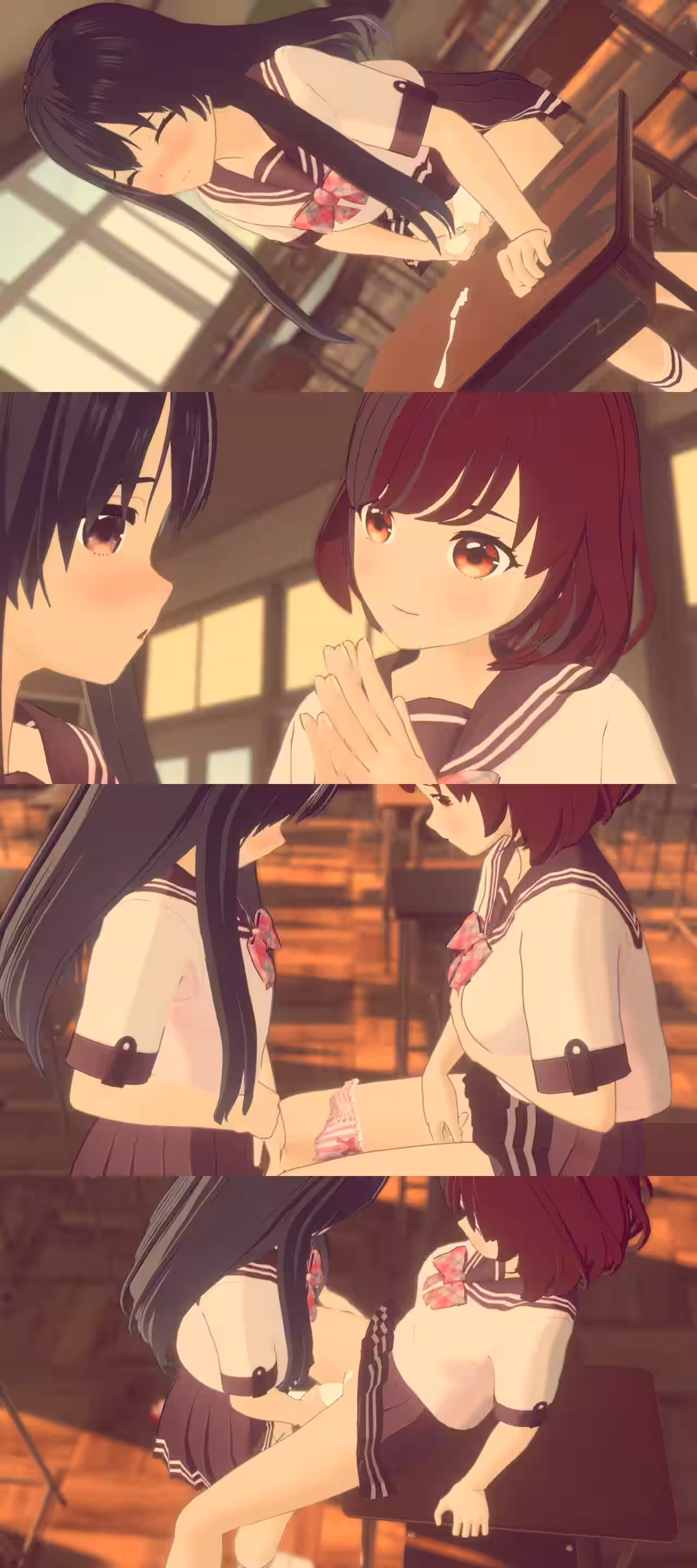 百合ごころ〜（心は女の子の）男の子と女の子〜（ワピワピ。）-動画画像