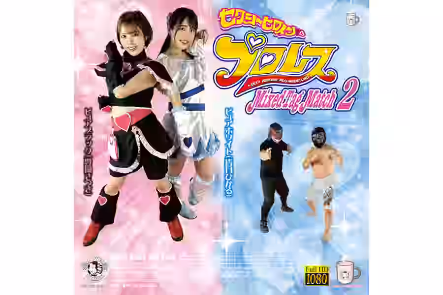 【MIXプロレス  ヒロイン  コスプレ】セクシーヒロインプロレス MIXED TAG MATCH 2【SILVER BIRCH】