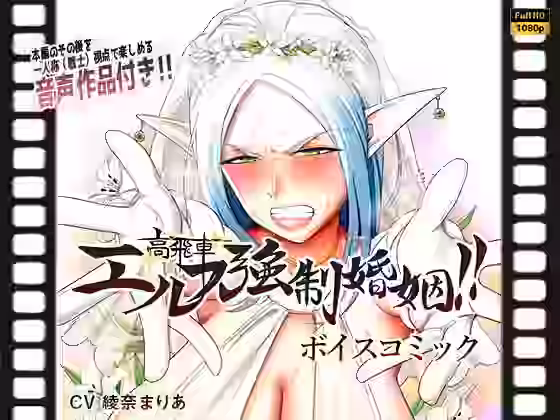 高飛車エルフ強●婚姻！！ボイスコミック（音声作品付き）【紙芝居屋さん十八軒目】（オリジナル同人）