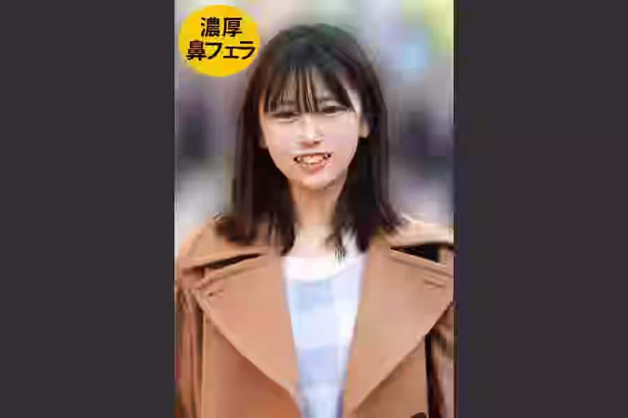 舌先の動きが細かいテクニシャンな女子がM男に濃厚鼻フェラ【ペロネ】