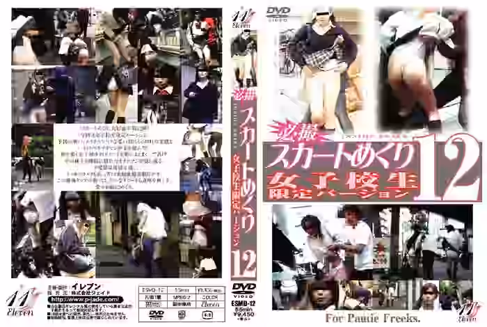 必撮スカートめくり１２女子校生限定バージョンの画像